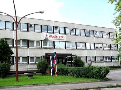 Wamsler Factory - Salgótarján - Hungary-stock-foto