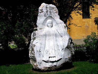 Monument to Benjamin Rajeczky - Pásztó - Hungary-stock-foto