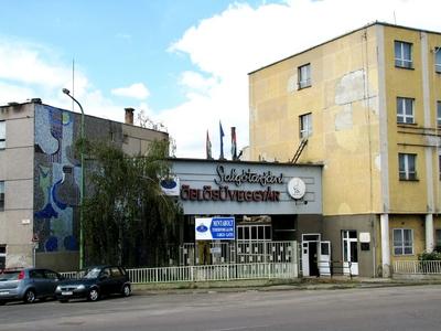 Hollow glass Factory - Salgótarján - Hungary-stock-foto