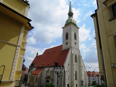 Bratislava (Pozsony), 19 May 2018The St. Martin's Cathedral of Bratislava.A pozsonyi székesegyház, a Szent Márton dóm.-stock-foto