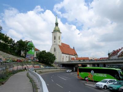 Bratislava (Pozsony), 19 May 2018The St. Martin's Cathedral of Bratislava.A pozsonyi székesegyház, a Szent Márton dóm.-stock-foto
