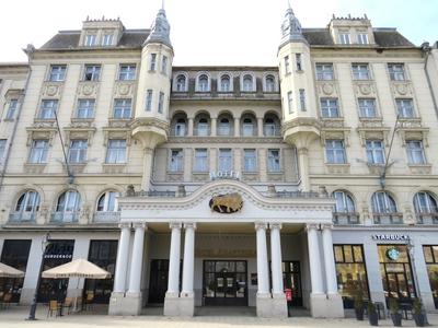 Hotel Golden Bull - Debrecen - Hungary-stock-photo
