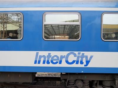 Intercity train car - Budapest-stock-foto