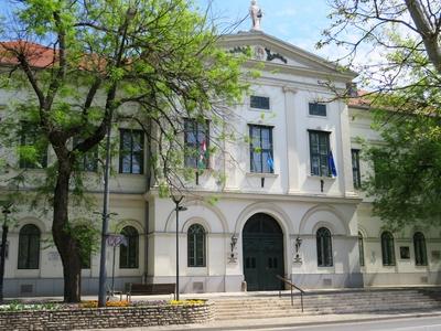 Jászberény - Hungary - Mayor's office-stock-foto
