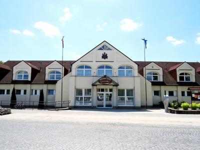 Miklóssy János sports center sports hall - Kunszentmiklós - Hungary-stock-photo