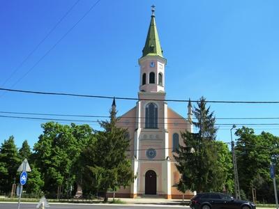 St. Louis Church - Lajosmizse - Hungary-stock-photo