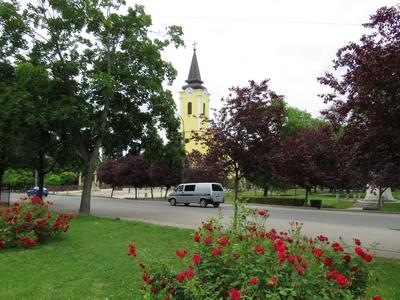 St. George's Church - Nagykáta - HUngary-stock-foto