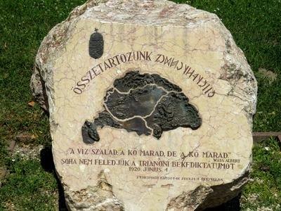Trianon monument - History of Hungary - Ráckeve-stock-foto