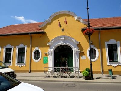 The Máté Skarica city library - Ráckeve - Hungary-stock-foto