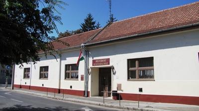 Baja - Downtown community center - Hungary-stock-foto