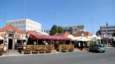 Baja - Restaurants - Bars - Hungary-stock-photo