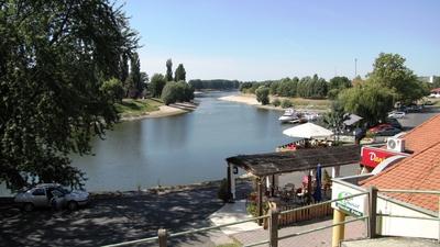 Baja - Sugovica - Danube - Hungary-stock-foto
