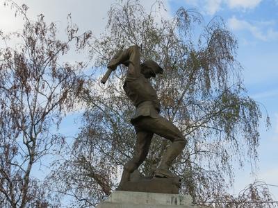 Tápiószentmárton - The heroic monument - Hungary-stock-foto