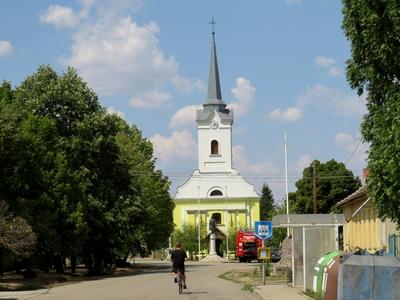 Szajol - Hungary - St. Stephen Church-stock-foto