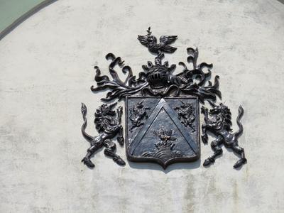 Törökszentmiklós - City Coat of Arms- Hungary-stock-photo