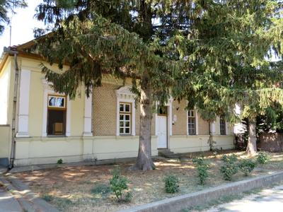 Tiszapüspökii - Day care kindergarten - Hungary-stock-foto