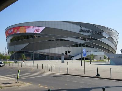 MVM Dome Sports Hall - Budapest - Hungary-stock-photo