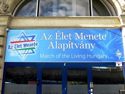 March of the Living Hungary -. Holocaust - Budapest - Foundation-stock-foto