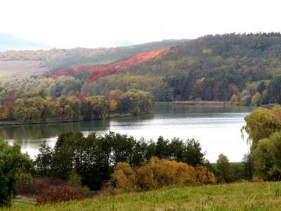 Nőtincs Szent István Lake - Nature - Hungary-stock-foto