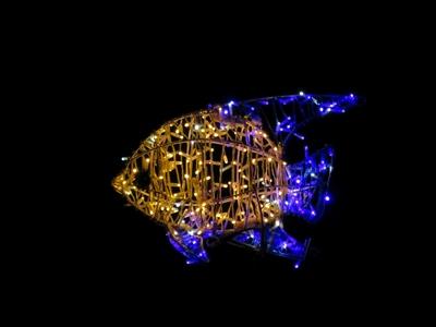 Lumina Park - Budapest - Light and Sound - Attraction-stock-foto
