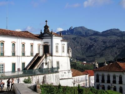 Ouro Preto - Brazil - UNESCO Wotld Heritage - View-stock-photo