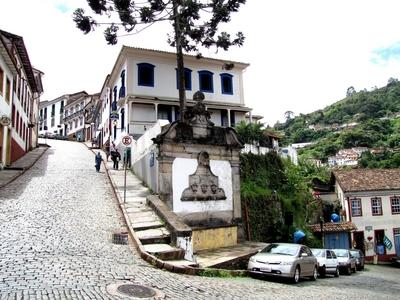 Ouro Preto - Brazil - UNESCO World Heritage-stock-photo