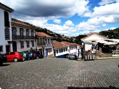 Ouro Preto - Brazil - UNESCO World Heritage-stock-photo