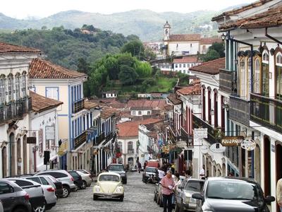 Ouro Preto - Brazil - UNESCO World Heritage-stock-photo