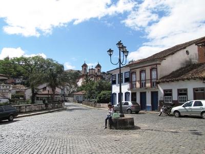 Ouro Preto - Brazil - UNESCO World Heritage-stock-photo