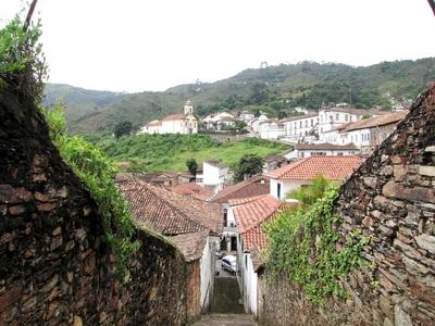 Ouro Preto - Brazil - UNESCO World Heritage-stock-photo