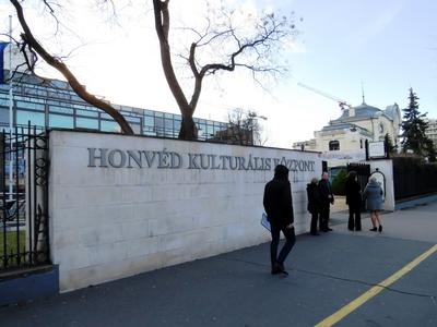 The Honvéd (Army) Cultural Center - Budapest - Hungary-stock-photo