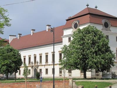 Pápa - Hungary - Esterházy Castle-stock-photo