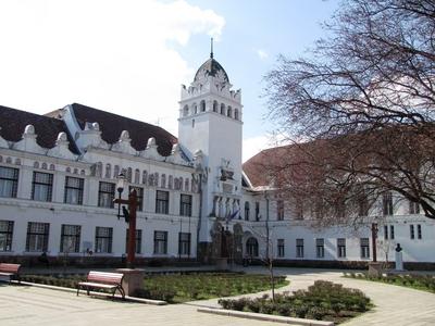 Eszterházy Károly College Comenius Teacher Training Faculty -Sárospatak - Hungary-stock-foto