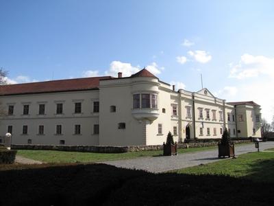 Rákóczi Castle - Sárospatak - Hungary-stock-photo
