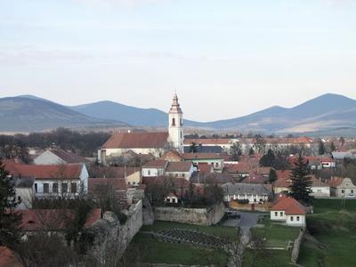 View of Sárospatak and environment - Hungary-stock-photo