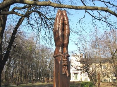 Memorial of the Hungarian Revolution in 1956 - Sérospatak-stock-foto