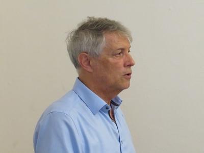 Intelligence colonel László Földi - Budapest-stock-foto