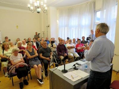Intelligence colonel László Földi - Budapest-stock-foto
