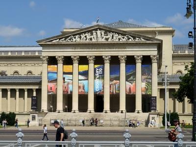 Csontváry Exposition - Hungarian Fine Arts - Budapest-stock-photo