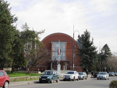 City Hall - Szerencs - Hungary-stock-foto