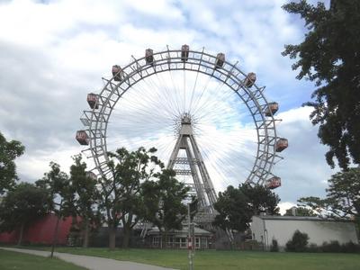 Vienna - Prater - Big wheel - Amusement-stock-photo