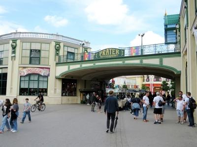 Prater - Vienna - Austria - Amusement-stock-foto