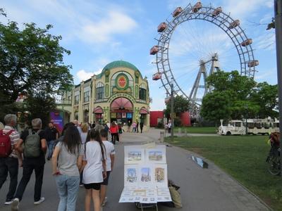 Big wheel - Prater - Vienna - Amusement-stock-photo