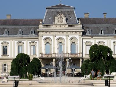 Festetics Castle - Keszthely - Hungary-stock-foto