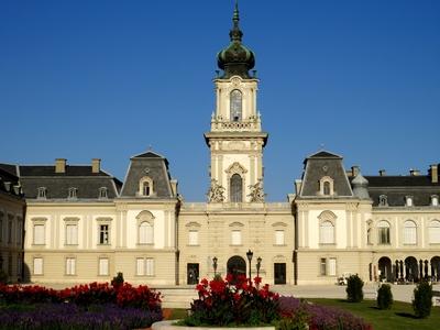 Festetics Castle - Keszthely - Hungary-stock-foto