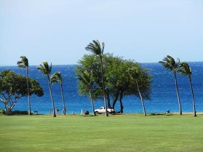 Beach in the resort town of Lahaina on the Pacific coast - Hawaii Islands - Maui-stock-photo