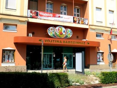 The Vojtina puppet theater in Debrecen - Hungary-stock-photo