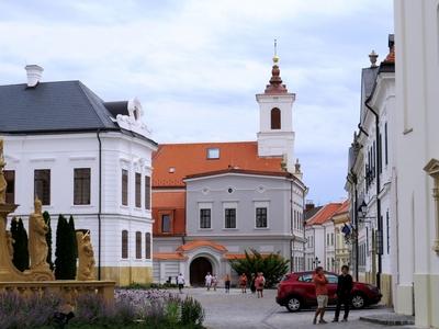 The castle district of Veszprém - Hungary-stock-foto