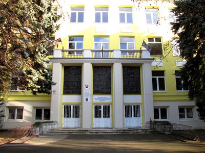 Hungarian High school - Slovakia - Dunaszerdahely-stock-photo