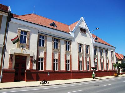 Mezőkövesd - City Court - Hungary-stock-photo